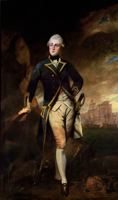 Capitano Lord Robert Manners, 1782 da Joshua Reynolds